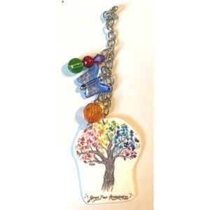 Autism Awareness Purse Vape Zip Charm